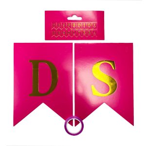 Banderin Despedida Soltera Fucsia