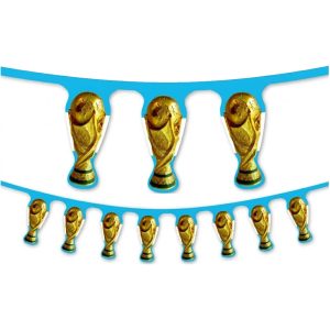 Banderin Argentina Copa del Mundo 1.50 Mts N°12