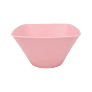 Bowl Cuadrado Rosa Pastel KV x1 Unidad