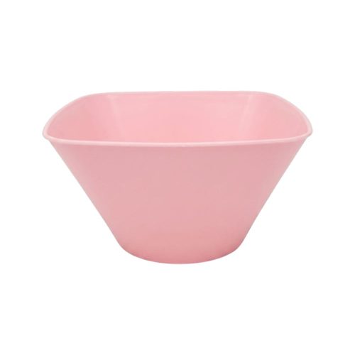 Bowl Cuadrado Rosa Pastel KV x1 Unidad