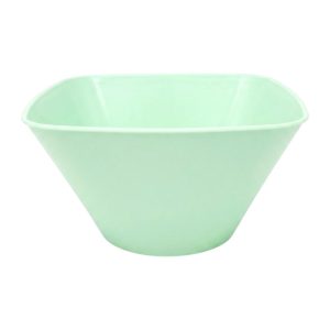 Bowl Cuadrado Verde Pastel KV x1 Unidad