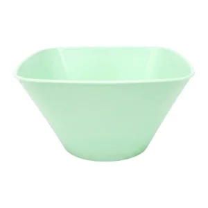 Bowl Cuadrado Verde Pastel KV x1 Unidad