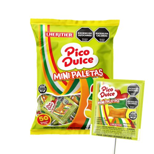 Mini Paletas PICO DULCE x50 Unidades