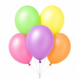 Globo Globby Neon 10 Pulgadas Colores Surtidos x25u