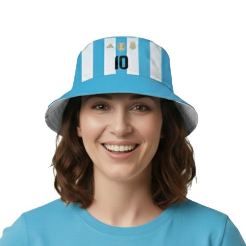 Gorro Piluso Cancha Argentina Camiseta Messi 10 N°25