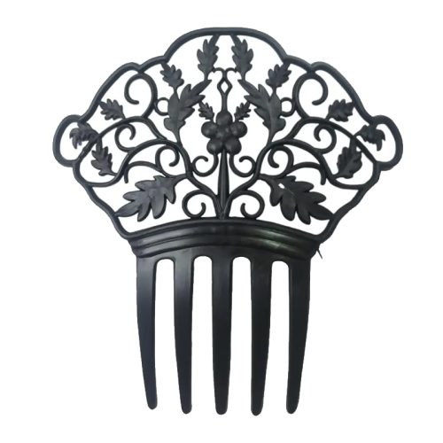 Peineton Patrio Plastico Modelos Surtidos Color Negro x1