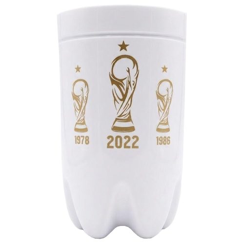 Vaso Fernetero Impreso Blanco Argentina Mundial 800cc x1u