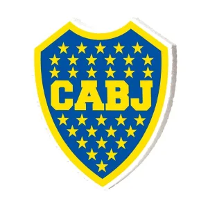 Adorno de Telgopor Aplique Escudo de Boca x1 Unidad