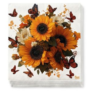 Servilleta Girasoles - x20 Unidades C.O