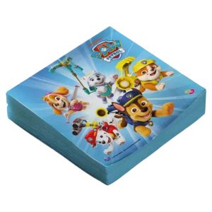 Servilleta Paw Patrol Licencia Oficial - x20 Unidades C.O