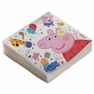 Servilleta Peppa Pig Licencia Oficial - x20 Unidades C.O