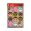 Stickers Autoadhesivos Pixel Game Minecraft x24 Unidades