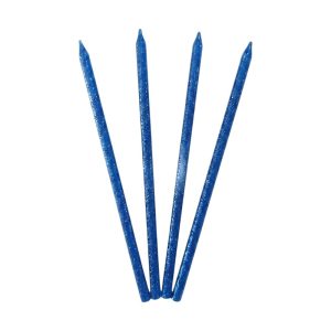 Vela Gibre Larga Azul x12u