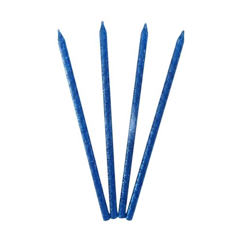 Vela Gibre Larga Azul x12u