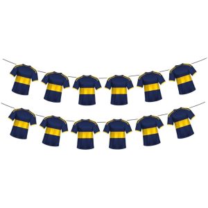Banderín Camisetas de Boca 2.20 Mts x1 Unidad