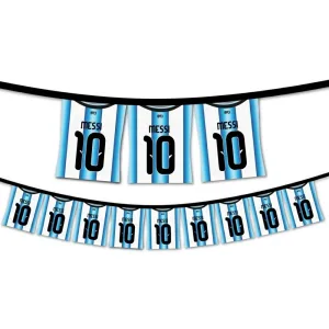 Banderin Argentina Camiseta Messi 10 1.50 Mts N°5