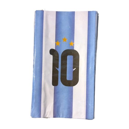 Bolsa Papel Camiseta Argentina 10 Tres Estrella 13 x 22cm x10 Unidades