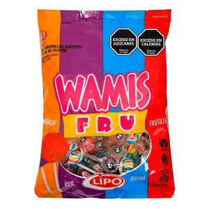Chupetin Wamis Frutal 453g x50 Unidades