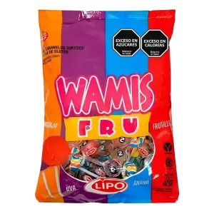 Chupetin Wamis Frutal 453g x50 Unidades