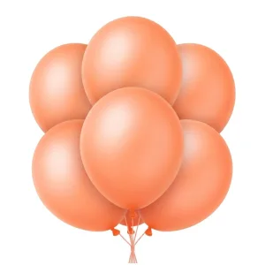 Globo Globby Neon 10 Pulgadas Naranja x25u