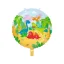 Globo Metalizado Dinosaurio Redondo x1 Unidad