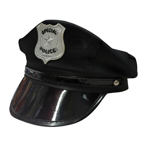 Gorro Policía Negro