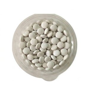Confite Lenteja Chocolate Color Blanco x200g