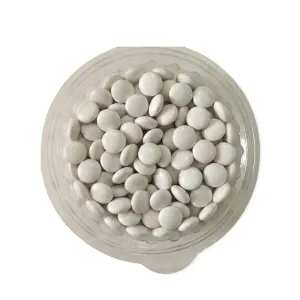 Confite Lenteja Chocolate Color Blanco x200g