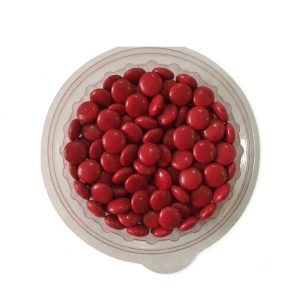 Confite Lenteja Chocolate Color Rojo x200g
