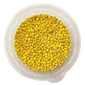 Confite Mini Lenteja Chocolate Color Amarillo x200g