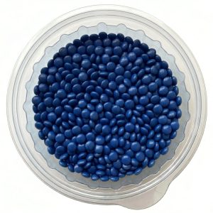 Confite Mini Lenteja Chocolate Color Azul x200g