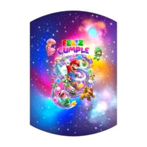 Piñata Cartón Mario Bros x1 Unidad