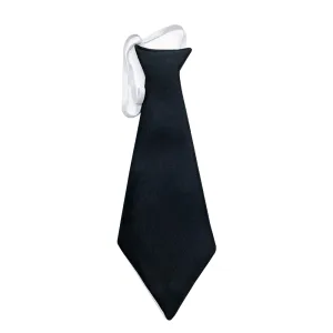 Corbata Negra Lisa (Jersey)