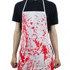 Delantal Carnicero Sangriento x1