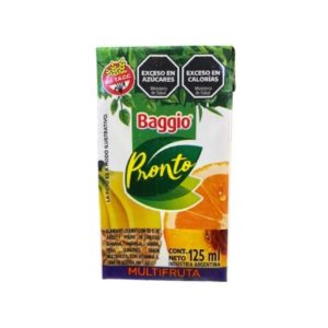 Jugo Baggio Juniors Sabor Multifruta x125ml x1 unidad