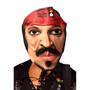 Mascara de Latex PIRATA JACK