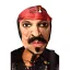 Mascara de Latex PIRATA JACK