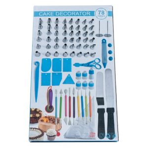 Set de Pasteleria Decorativo Premium 78 piezas