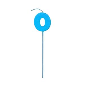 Pinche Vela Gibre Goma Eva Numero 0 Celeste TKS x1 Unidad