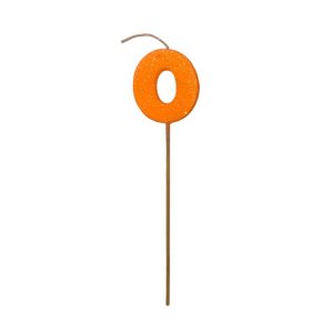 Pinche Vela Gibre Goma Eva Numero 0 Naranja TKS x1 Unidad