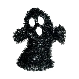 Adorno Colgante Fantasma 3d Tinsel Negro 16 x 14 cm