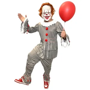 Disfraz Payaso Malvado - Talle L Adulto