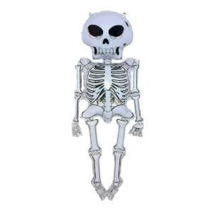 Globo Mylar Halloween Esqueleto 154cm