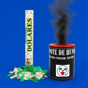 Lanzapapeles, Latas y Bengalas de Humo