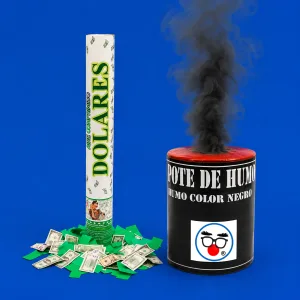 Lanzapapeles, Latas y Bengalas de Humo