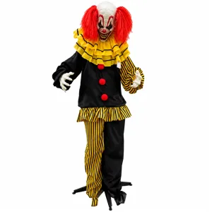 Payaso del Susto Inesperado 165 x 145 x 20 cm Luz Led, Sonido y Movimiento