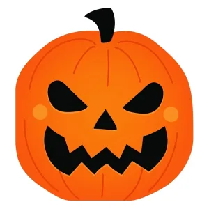 Servilleta de Papel Halloween Forma de Calabaza x12 Unidades