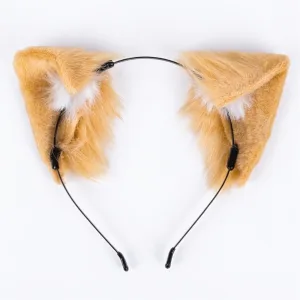 Vincha Fox Marron
