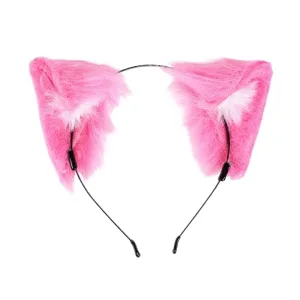 Vincha Fox Rosa
