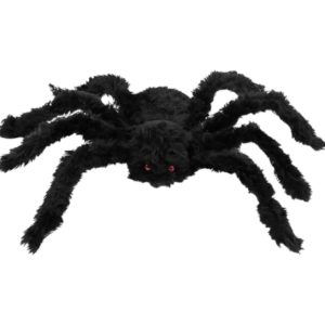 Araña Peluda 15 cm Negra x1 Unidad